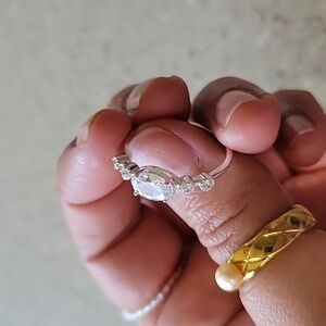 Vintage Style Sterling Silver Ring